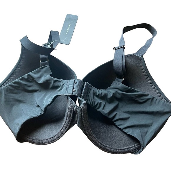 Natori Women's Black Minimal Convertable  Push- Up Size 36DD NWT - Picture 10 of 12